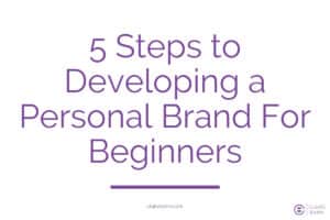 developing a personal brand