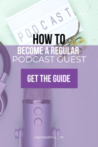 how to be a podcast guest